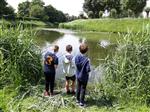 Vislessen basisschool de Biekorf zijn begonnen