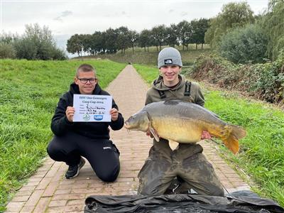 Ruben en Barry winnen de Carpcup Vest oktober 2024