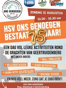 75 jarig bestaan HSV Ons Genoegen